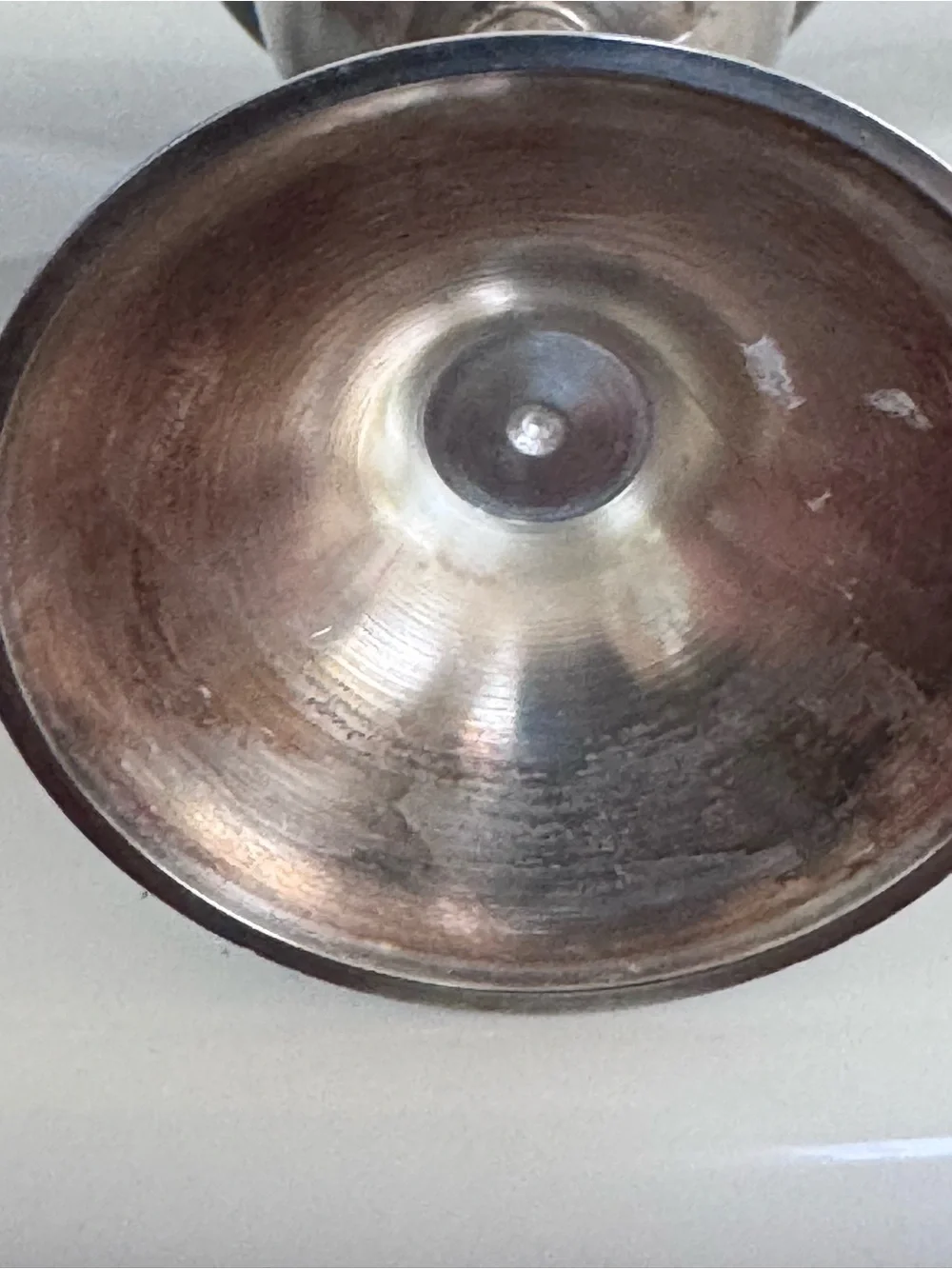 Vintage Silver Plate Kiddush Goblet Star of David Judaica Engraved Floral Cup